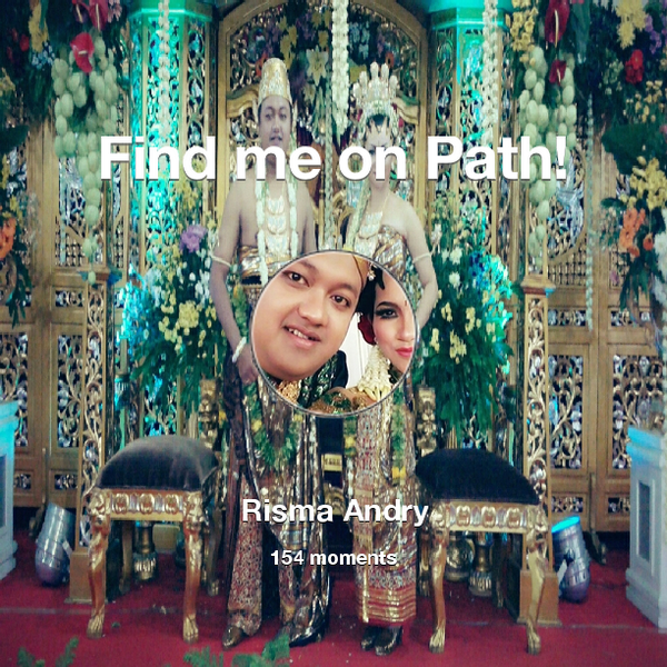 ryzzmmaa's tweet photo. I've shared 154 memories with my friends on #Path - see them now at http://t.co/Ynj8qQ76m7! #thepersonalnetwork http://t.co/IZHQiAbjAG