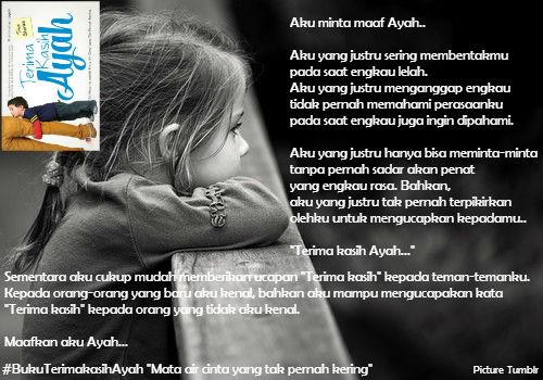DoaIndah's tweet photo. Maafkan aku Ayah... *Buku sahabat kami @TermakasihAyah tersedia di Gramedia http://t.co/cByWevpglf