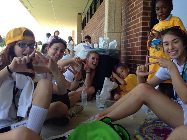 HubLP2014's tweet image. Just hanging out with future LP Hub members! #EYW2014