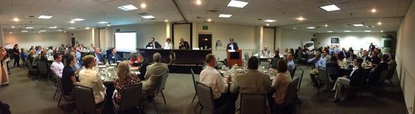 mbelaen's tweet photo. Full house at @SPACC #pas2014 event on transportation w @AdamDuininck @EastMetroStrong @TransAlliance @bloisolson http://t.co/2luTnN7Vgu