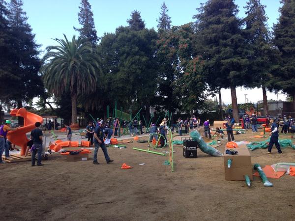 Coupons's tweet photo. Through @couponschange , we're building a playground with @kaboom to help ensure all kids get a fair start in life! http://t.co/NLVSdwOVqx