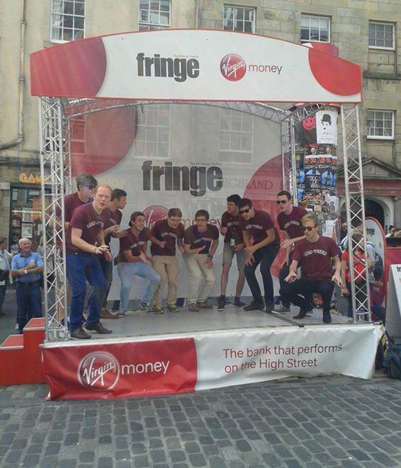 jackmorton's tweet photo. @jrrdixon got his #DaytoDo on at the Edinburgh Fringe Festival. 21 shows in 36hrs! #Jack75 http://t.co/psKob20DVl http://t.co/sW83HDTXBh