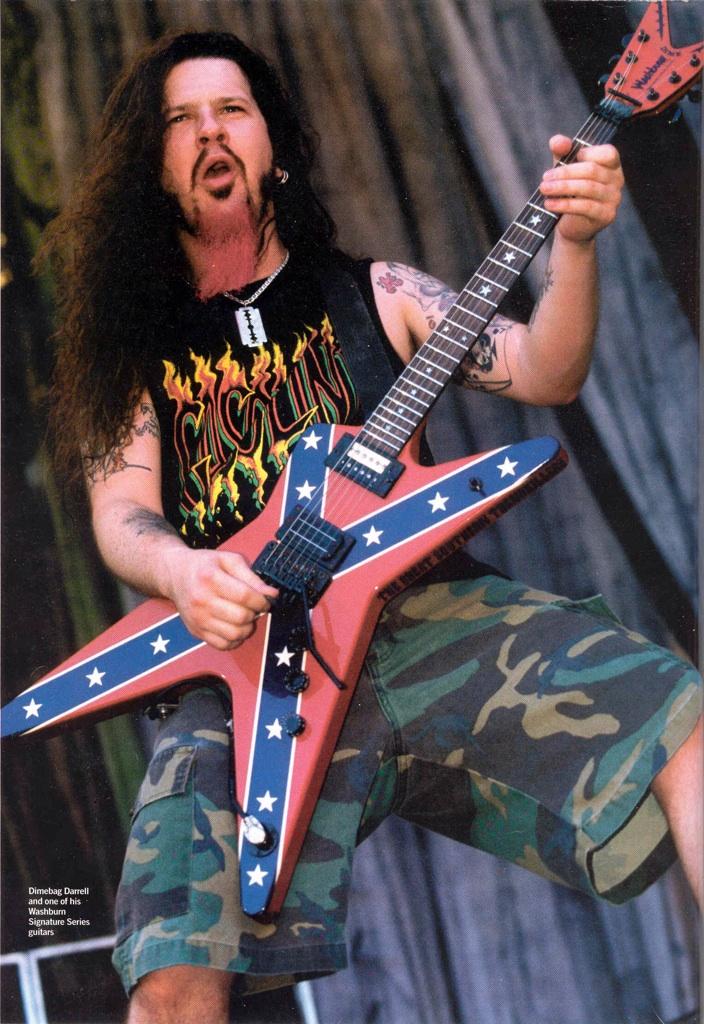 Happy Birthday Dimebag Darrell! Born today in 1966. 