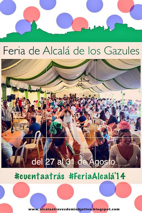 PedroMartnSnche's tweet photo. Cuenta atrás para la feria de Alcalá de los Gazules. Del 27 al 31 de agosto. #quenotelocuenten #FeriaAlcalá'14 http://t.co/65ECPdCSN8