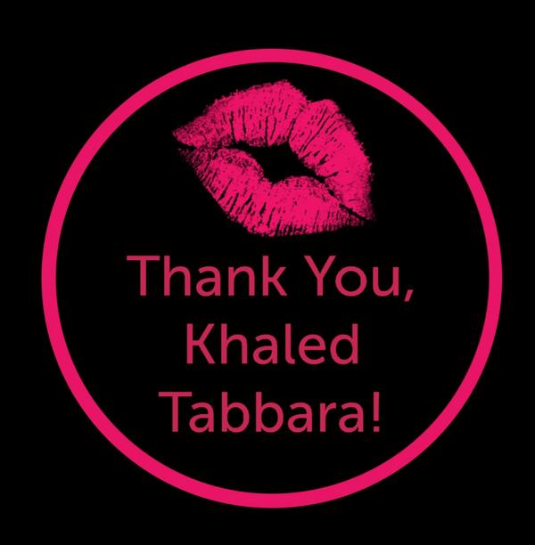 Kickstarter Backer: <a href="/khaledzou/">khaled tabbara</a> This is old school love. Thank you!!! We can't stop grinning! #kickstarter