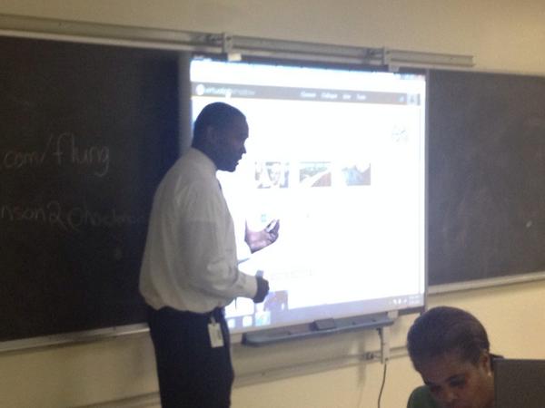 McKenzie preaching the Virtual Job Shadow gospel #hisdcte