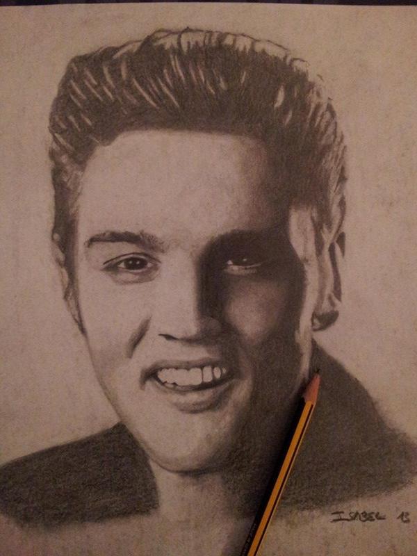 RinconTatuaje's tweet photo. Retrato por @malva5: “Retrato de Elvis que me gustaría algún día poder tatuar.” http://t.co/0mfgPJEvDM