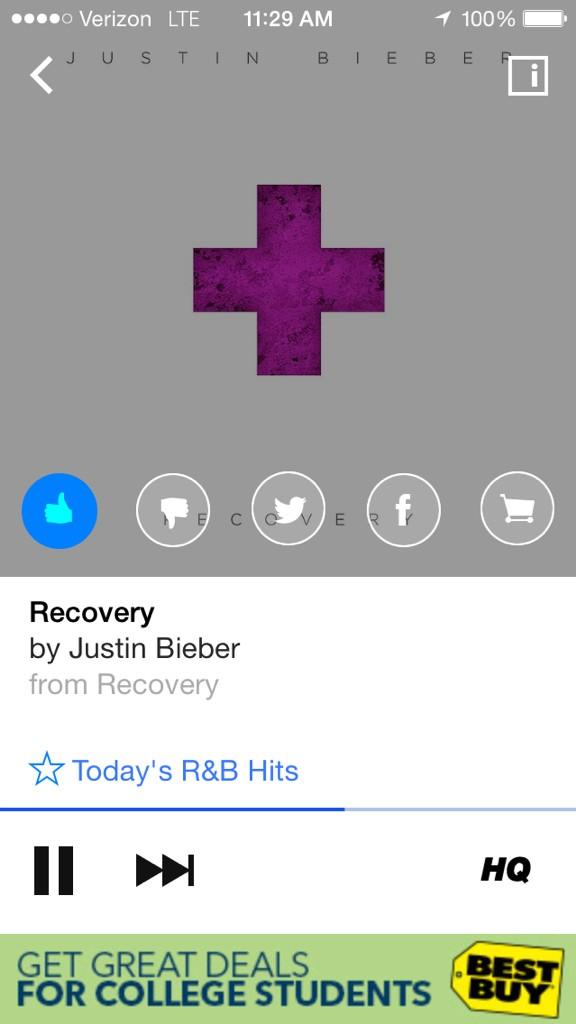 Ny_Nz's tweet image. Jam of the day @justinbieber  #Recovery #DoyouRight