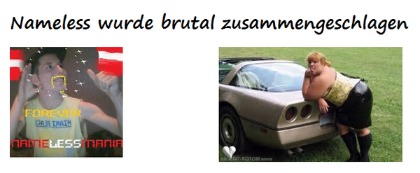 NamelessReal's tweet image. Nameless wurde brutal zusammengeschlagen (#Bild) ... Brother .. ^.^