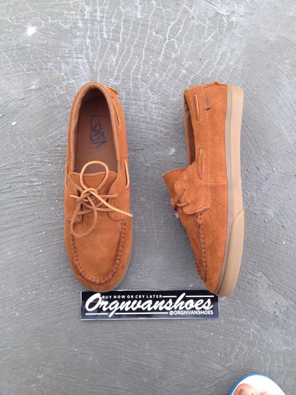 vans zapato brown