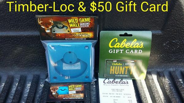 <a href="/TheTimberLoc/">TimberCreekOutdoors</a> WIN A FREE Timber Loc &amp; $50 Cabela's Gift Card! RT &amp; Click here to enter! facebook.com/TimberCreekOut…