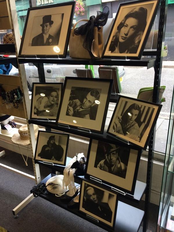 Lots if lovely framed vintage movie star photographs, large £6.99 each and small £4.99 each #oxfam #boldstreet