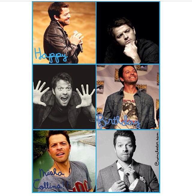 Happy birthday Misha Collins!!! 

Have a wonderful day! 