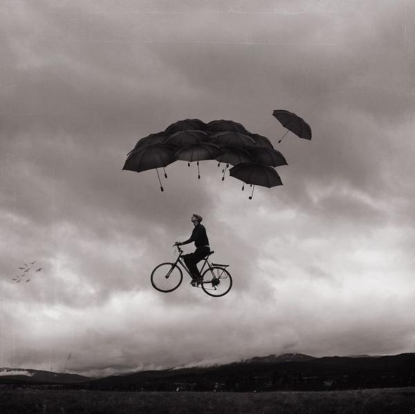 DavidPlancarteM's tweet photo. Cuanto más se eleva un hombre, más pequeño les parece a los que no saben volar. #ignoregravity http://t.co/7lC4fg3Tav