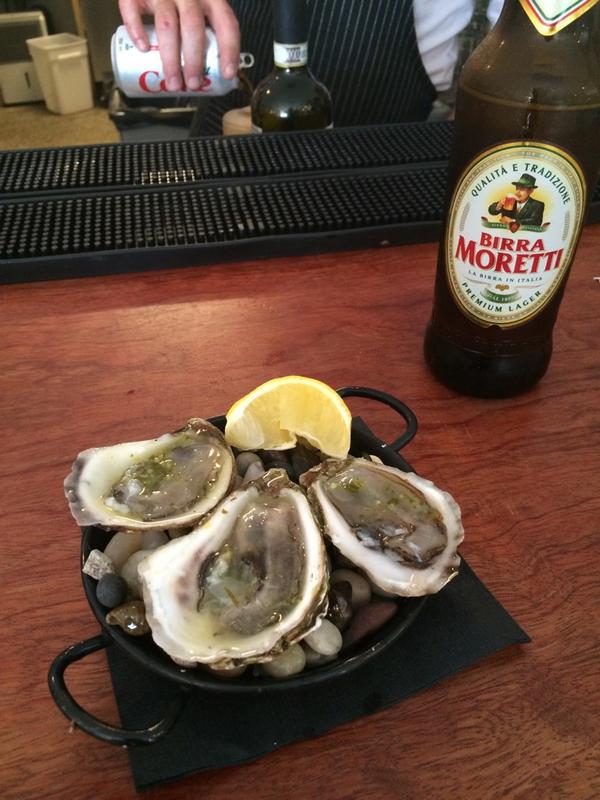 St. Pete's with vodka gremolata. Thanks @sutopiasue