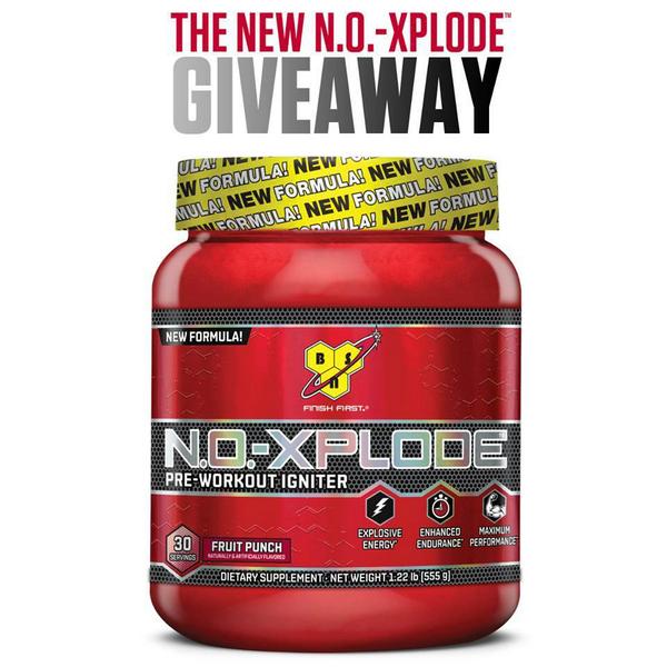 BSNSupplements's tweet photo. #NOXPLODE Giveaway!!
3 Winners receive a 30-serving bottle of the New #NOXPLODE!
RT 2 ENTER and Follow #BSN! http://t.co/N64qdqP73d