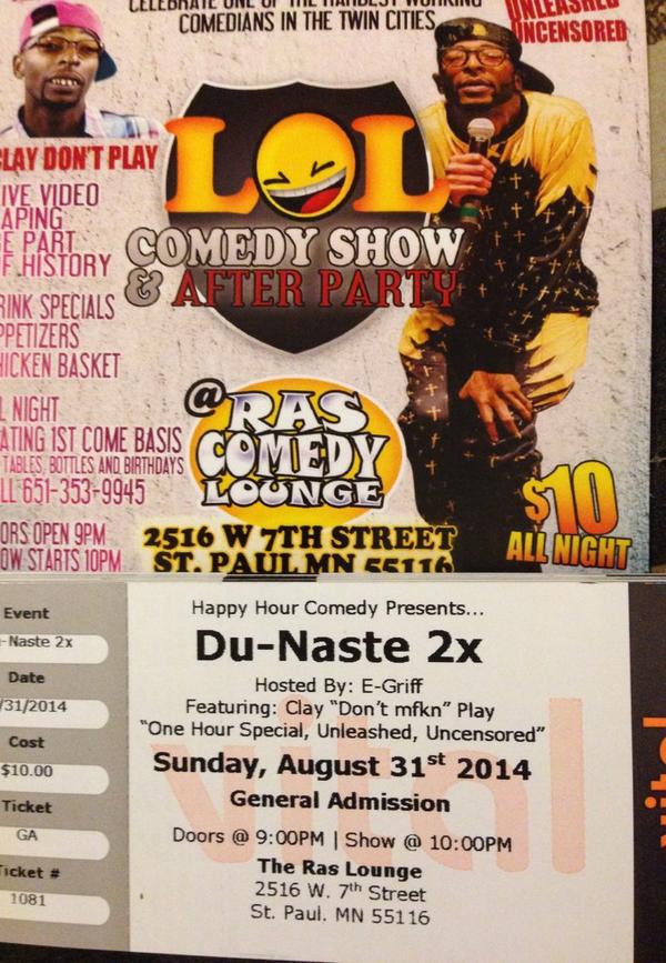 livalilrecords's tweet photo. Get your tickets now to the One Hour Comedy special Du Naste 2x http://t.co/jH5dpVbkRX