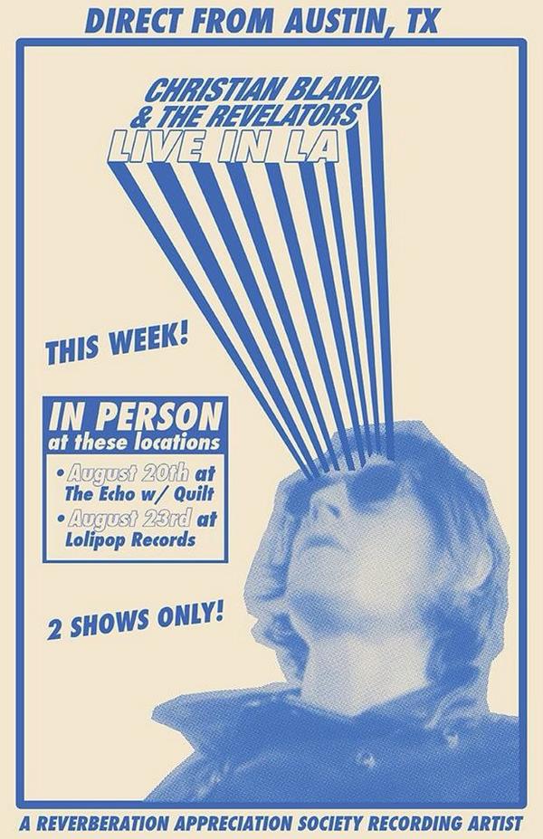 Tonight in LA at the Echo w/ Quilt &amp; Vanilla
