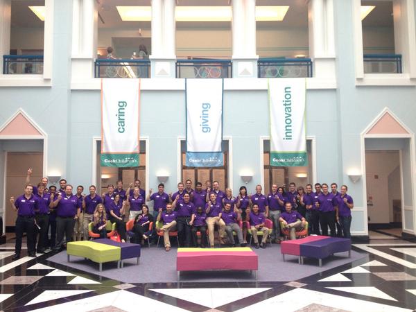 TCU_MBA's tweet image. Incoming #TCUMBA&apos;s toured @CookChildrens today with #TCUMBAstart to see some of the hospital&apos;s top features!