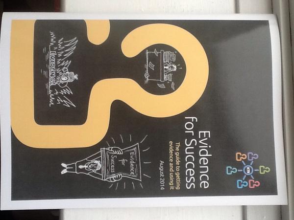 JackieKilleen's tweet image. Lovely #evidenceforsuccess guide from @EvalSupScot &amp;amp; funder partners. Great stuff inside too:) Well done all!