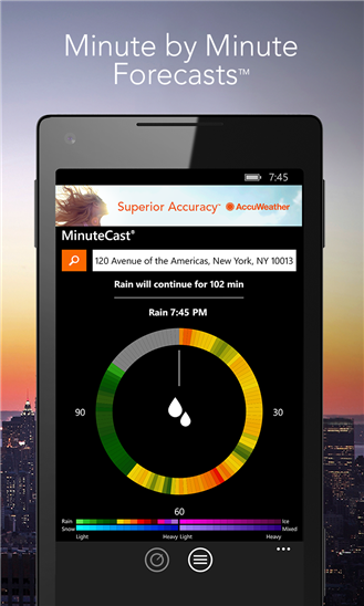 Need an umbrella today? Check #MinuteCast FIRST on #WindowsPhone w/ @AccuWeather: spr.ly/6011WJst