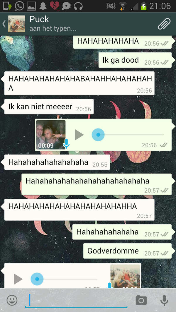 joyceevdh's tweet photo. Het zijn deze gesprekken 👌 @xpucker http://t.co/nMN9rb6bD4