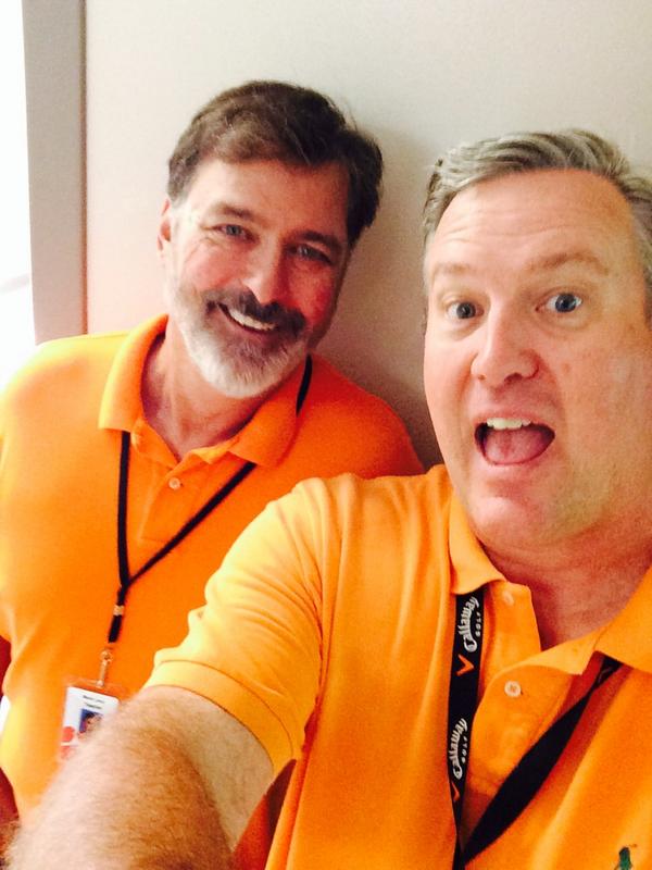tigerteacher15's tweet photo. Only the cool dudes wear orange polos the first day of school! #500hall http://t.co/q7pbSwnDJp