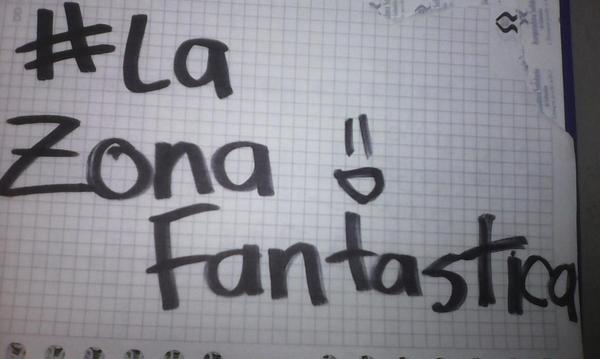 annemoralez's tweet photo. @fantastica1044 aquí trabajando pero con unas ganas enormes de estar en #LaZonaFantastica y ver a @SantiCruz http://t.co/7Ko1mPsPZk
