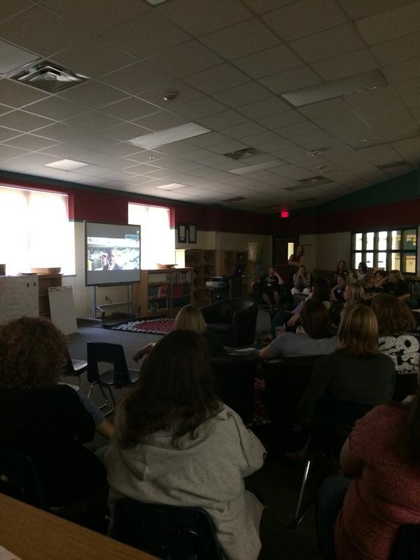 _AmandaButler's tweet photo. You take up space, then you matter! #KidPresident #homesteadmustangs http://t.co/oLeNdhnJdk