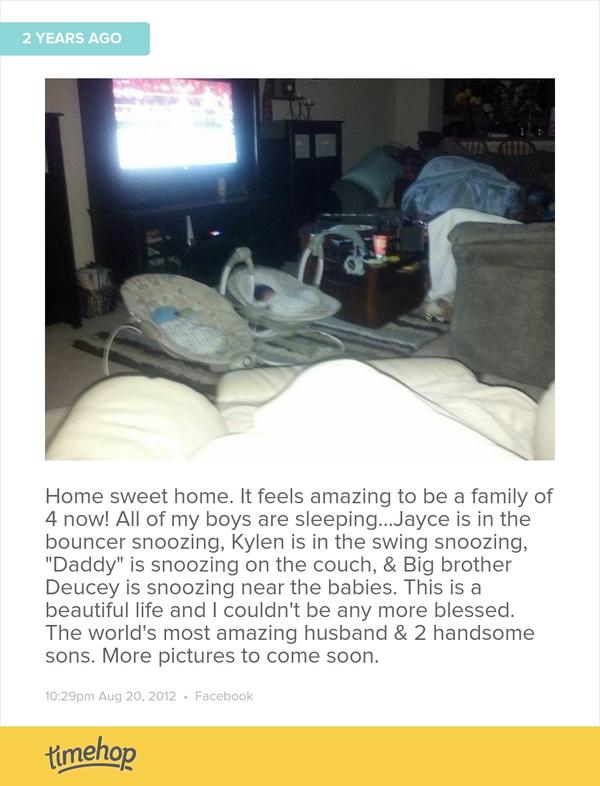 ChristinaNBoyer's tweet photo. 2 years ago.  :) #blessed #peridottwinz #boyertwins http://t.co/ZdGwqhnzvH http://t.co/LoRpjb2X2x