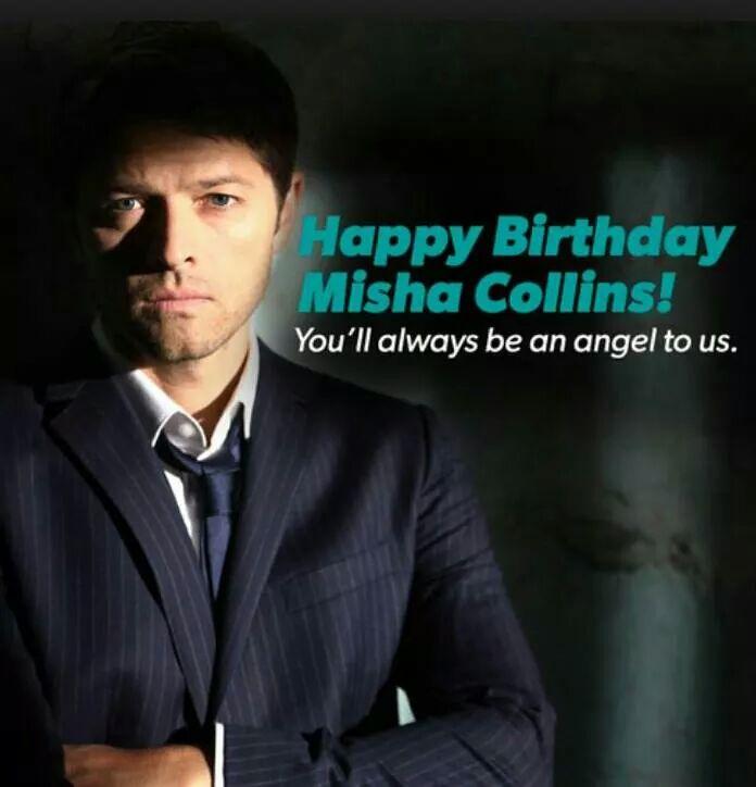 Happy Birthday Misha Collins!      