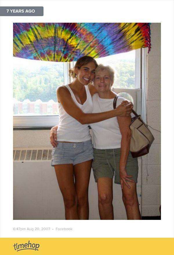 Meg_Butt's tweet photo. Exactly 7 years ago today I was moving into my dorm at app state, crazy! #timehop http://t.co/EjrwolYgp3 http://t.co/Rsl93ivS0c