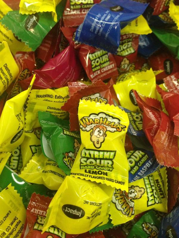 We know you want some of these!!!
#crazysour #warheadchallenge