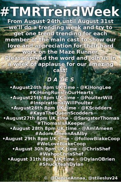 DeniseAnnaa's tweet photo. #TMRTrendWeek is coming to you from August 24th to August 31st. Spread the word and join us! :) http://t.co/mBBr3kliUz