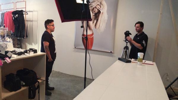 PatternIntern's tweet image. @_Jeremiah_ doing his thing for the Indy Visitor Channel. #PatternStore @PatternIndy