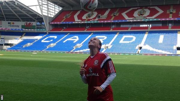 BBCSportWales's tweet photo. Quietly confident
http://t.co/yy9ahGuHjS
Natasha Harding says @FAW_Womens can cause an upset against England http://t.co/85xF6DSvKj