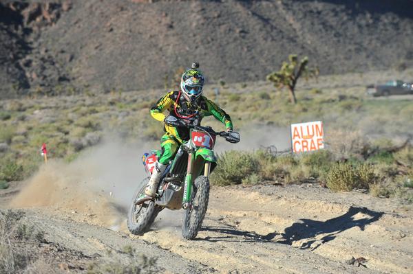 RaceKawasaki's tweet photo. Congrats to @RobbyBell32 & @rickyB357 on their #BITD Vegas to Reno win on the #KX450F #KXProof http://t.co/xGaEZ7Aed4