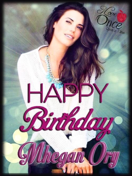 Happy Birthday Meghan Ory 