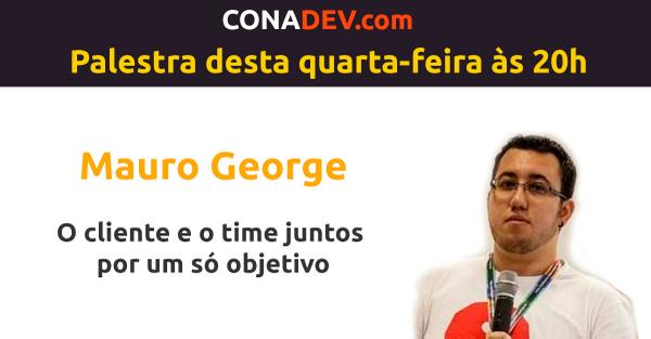 conadev's tweet image. Mauro Geroge, AGORA palestrando no #conadev ! Confira! conadev.com/mg200814.php