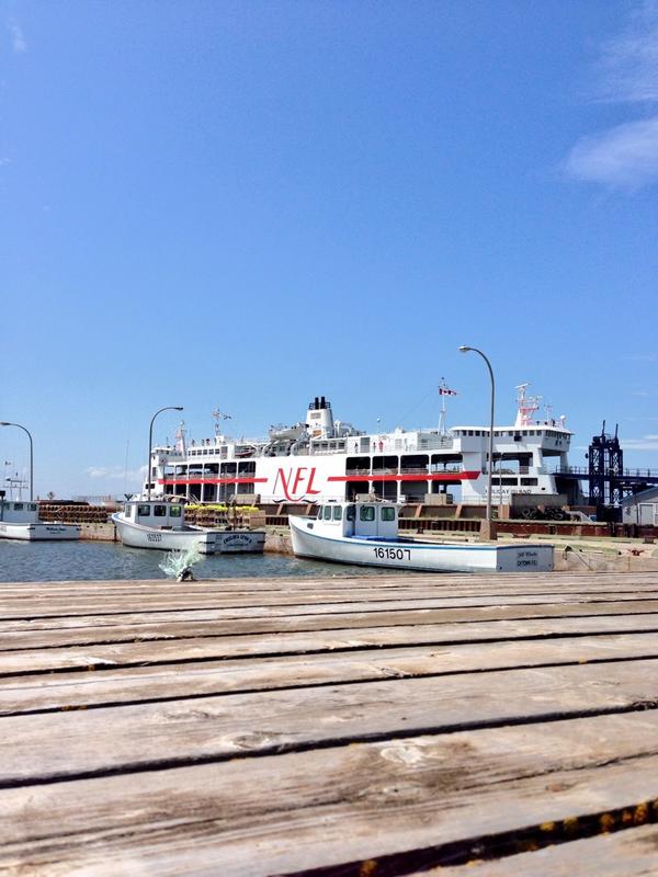 Holly from the fisherman's wharf in Wood Islands. #mvholidayisland @NFLFerries