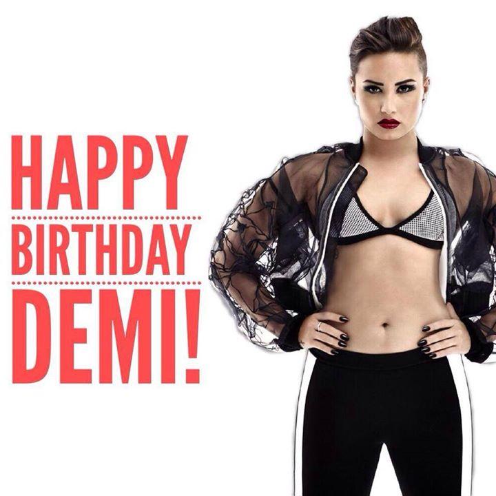 Happy Birthday, Demi Lovato!         