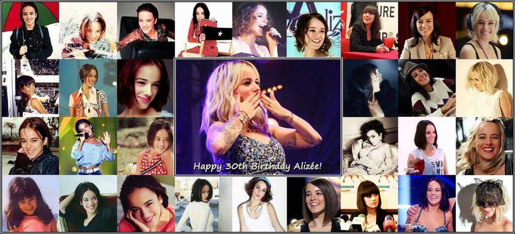  joyeux anniversaire ma Alizée.         Happy birthday my Ali.       