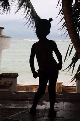 “<a href="/lynmalenge/">The Travel Noho!</a>: #BeachPhotoContest my little angel enjoying the beach at Leopard Beach Resort - Diani Beach, Kenya”