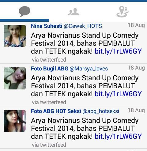 Andy_loee's tweet photo. "@KomikAnus: Gawat.. RT @AryaNovrianus: Sungguh dahsyat sekali yg promo video stenap gua.. http://t.co/6n22x6d4S1" no sensor mantap hahhaha