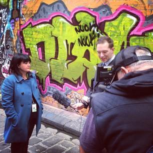 Melanie Raymond the chair of <a href="/Youth_Projects/">Youth Projects</a> talking to <a href="/Channel9/">Channel9</a> news about the realities of #homelessness #beggars