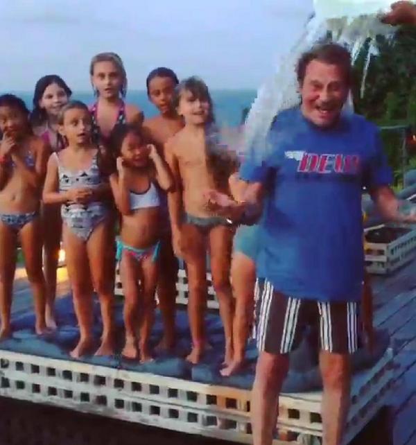 perissier's tweet image. Bravo @JohnnySjh Rock&apos;n&apos;roll attitude #ALSchallenge