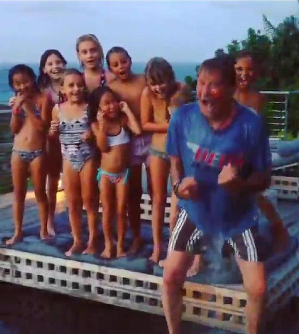 perissier's tweet image. Bravo @JohnnySjh Rock&apos;n&apos;roll attitude #ALSchallenge