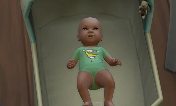 Sims4inth's tweet photo. #TheSims4 เด็กในเปลมีสีหน้าที่บอกอารมณ์ได้ด้วย http://t.co/jt9crjWVul