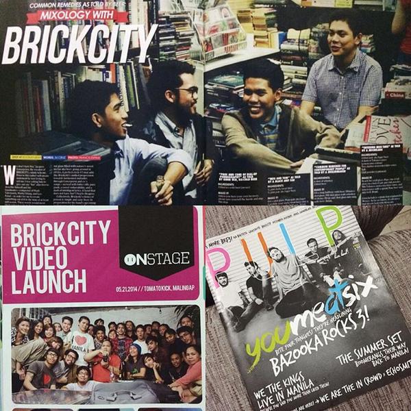 Hello! Grab the latest (August 2014) issue of <a href="/PULPMagazinePH/">PULP Magazine</a>  @bazookarocksph #brickcitynoise