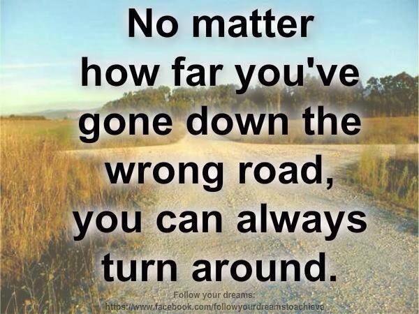 How to make wrong right: